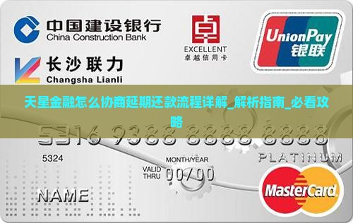 天星金融怎么协商延期还款流程详解