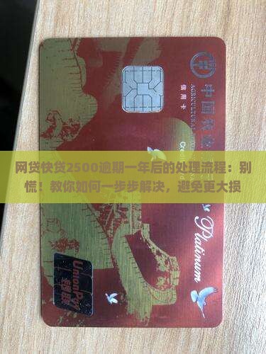 网贷快贷2500逾期一年后的处理流程