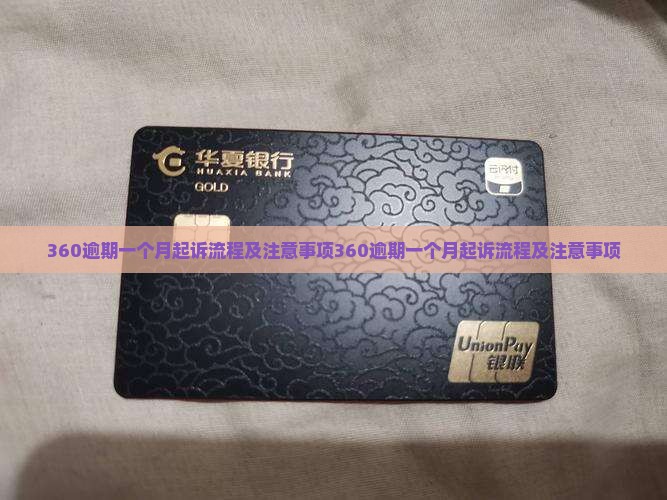 360逾期一个月起诉流程及注意事项