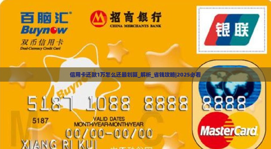 信用卡还款1万怎么还最划算
