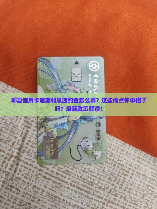 郫县信用卡逾期利息违约金怎么计算