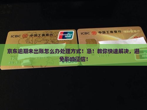 京东白条逾期未出账怎么办处理方式