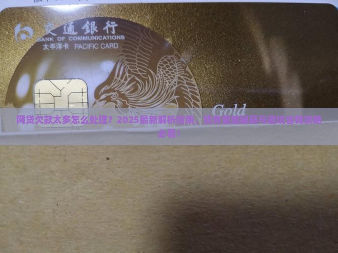 网贷欠款太多怎么处理