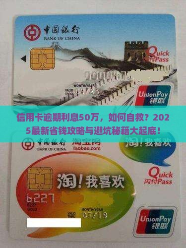 信用卡逾期利息50万怎么办