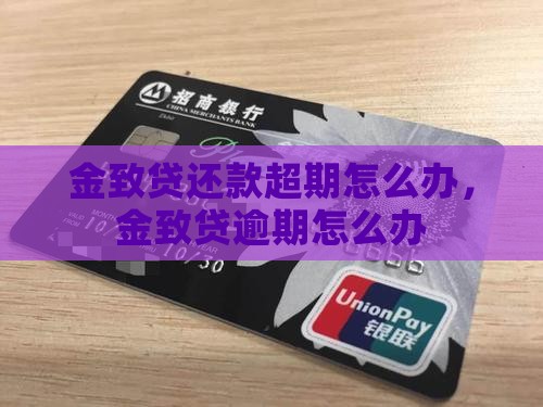 金致贷还款超期怎么办