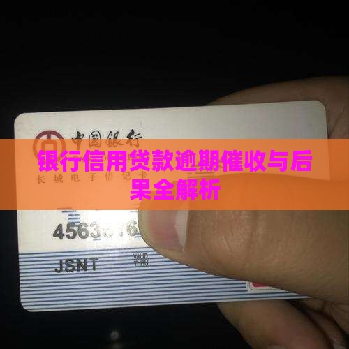 银行信用贷款逾期催收与后果全解析