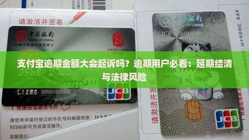 支付宝逾期金额大会起诉吗？逾期用户必看：延期结清与法律风险