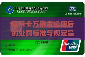 信用卡万用金逾期后的处罚标准与规定是什么