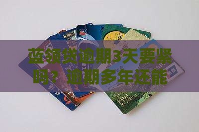 蓝领贷逾期3天要紧吗？逾期多年还能还款吗