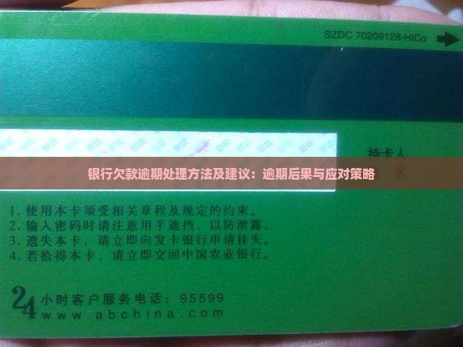 银行欠款逾期处理方法及建议：逾期后果与应对策略