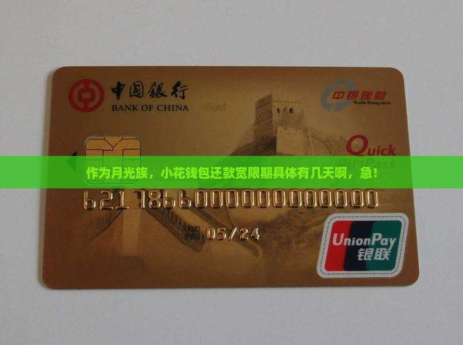 作为月光族，小花钱包还款宽限期具体有几天啊，急！
