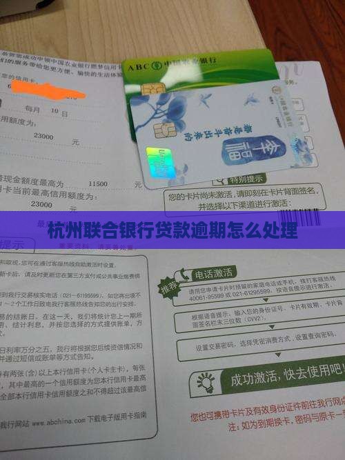 杭州联合银行贷款逾期上征信吗怎么处理