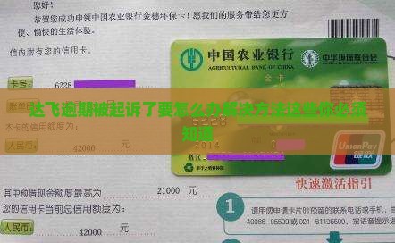 达飞逾期被起诉了要怎么办解决方法