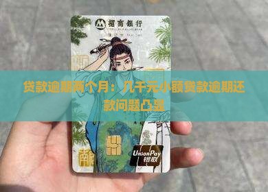 小额贷款几千元逾期两个月