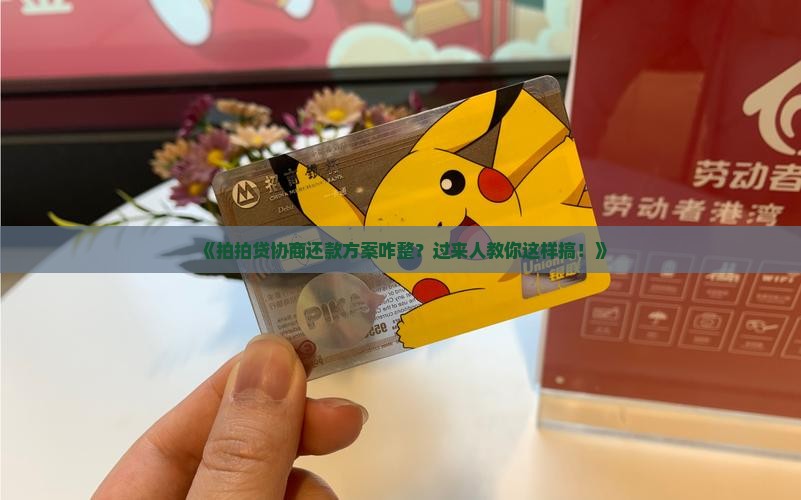 拍拍贷协商还款的方案如何制定