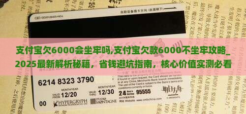 支付宝欠6000会坐牢吗