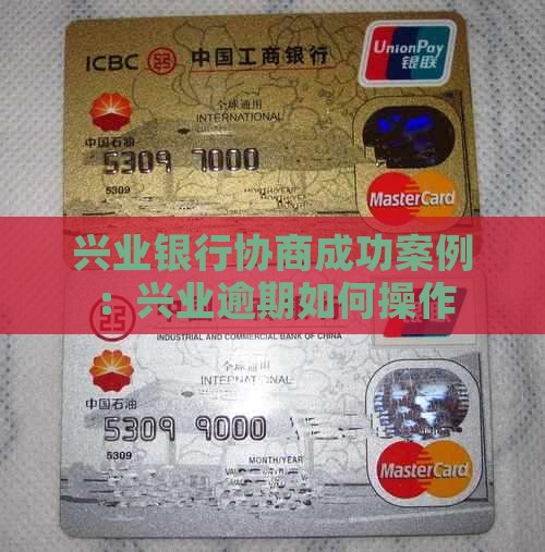 兴业银行协商成功案例如何操作