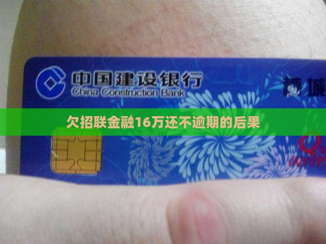 欠网贷金融16万会怎样处理