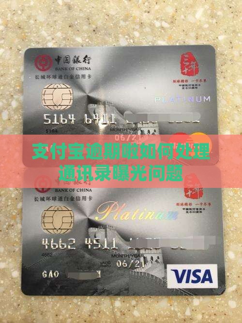 支付宝逾期啦如何处理通讯录曝光问题 支付宝逾期啦如何处理通讯录曝光问题