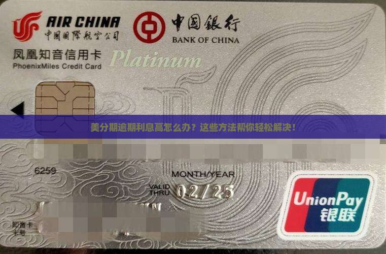 美分期逾期利息高如何解决