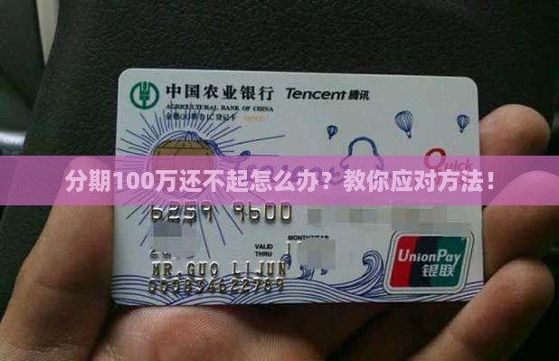 分期100万还不起怎么办