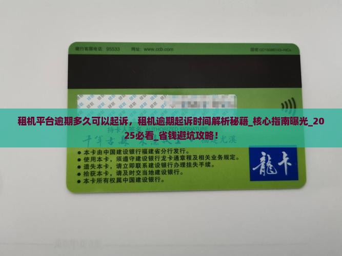 租机平台逾期多久可以起诉