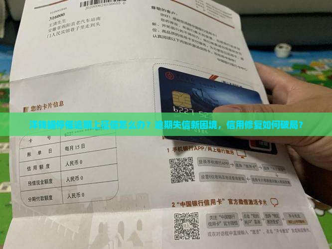 洋钱罐停催逾期上征信应该如何应对