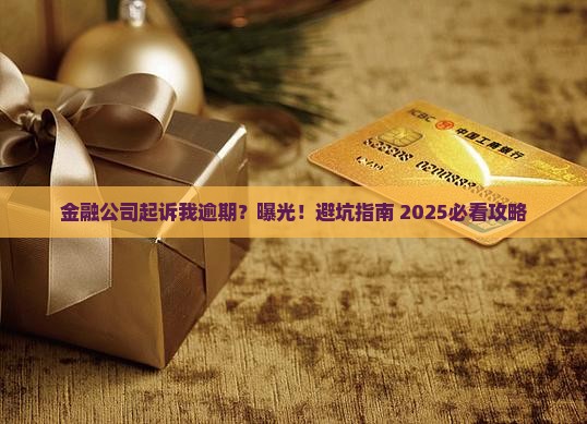 金融公司起诉我逾期