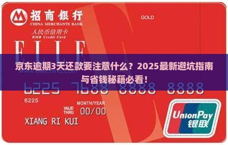 京东白条逾期3天还款需要注意什么