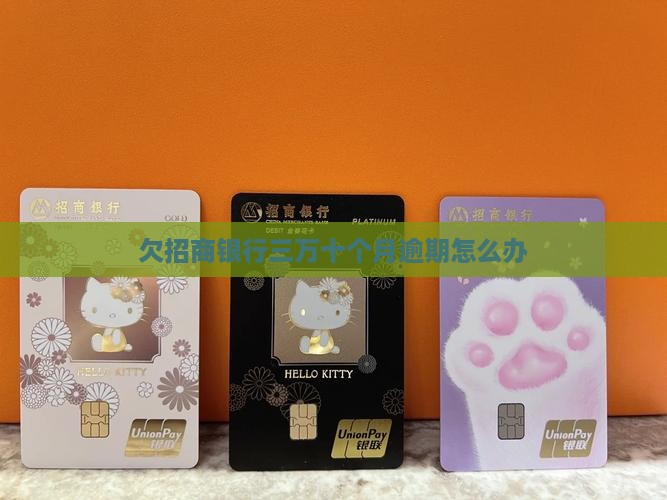 欠招商银行三万十个月怎么办
