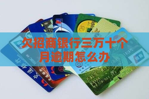 欠招商银行三万十个月怎么办