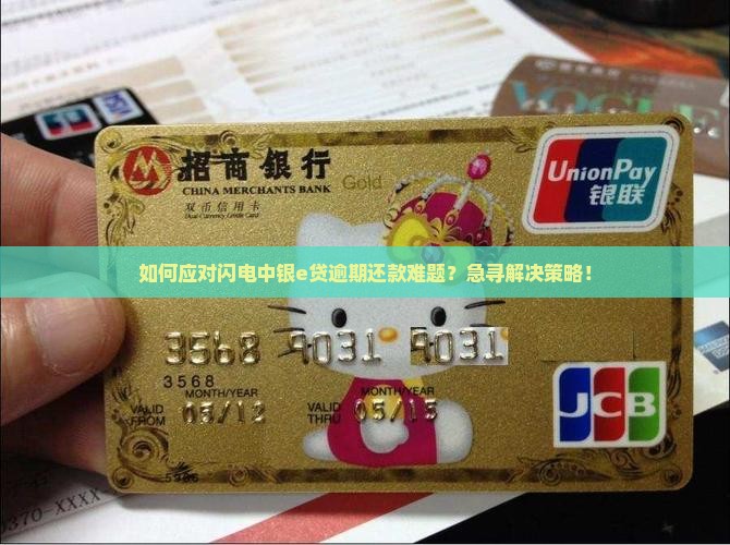 闪电中银e贷逾期应该怎么处理