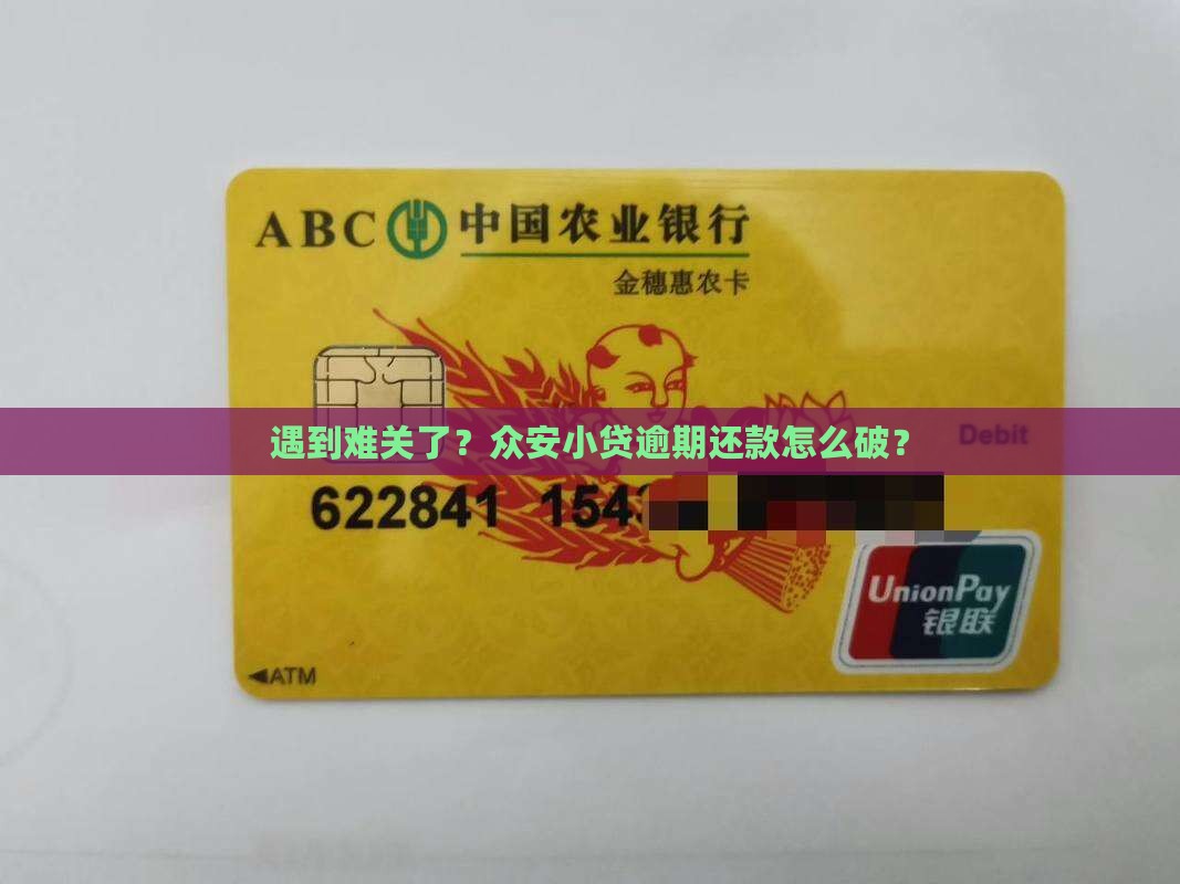 众安小贷暂时还不了款怎么办