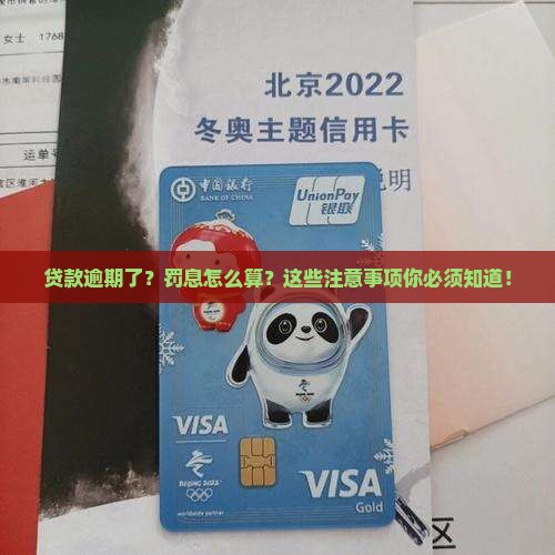 贷款逾期罚息的规定及相关注意事项