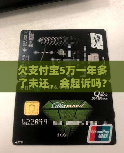 欠支付宝5万一年多了