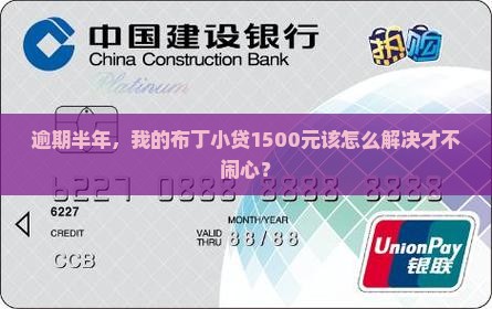 布丁小贷1500逾期半年需要怎么处理