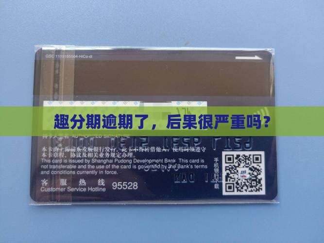 趣分期逾期的影响
