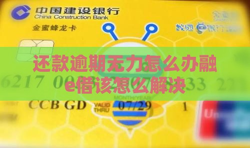 融e借无力还款该怎么办