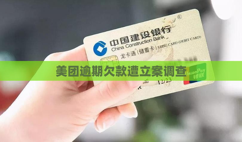 美团月付欠款被立案是什么意思