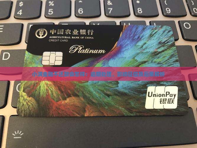 小满金融不还款会怎样