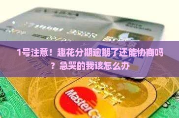 趣花分期逾期可以协商吗如何处理