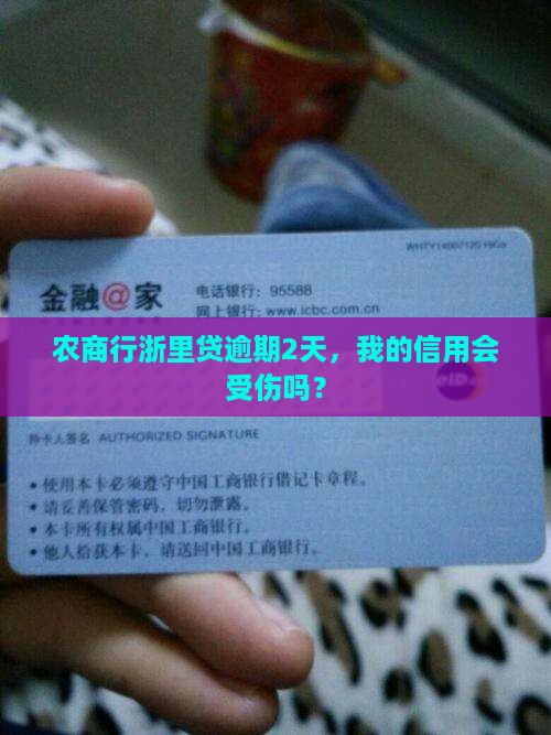 农商行浙里贷逾期2天会有什么影响