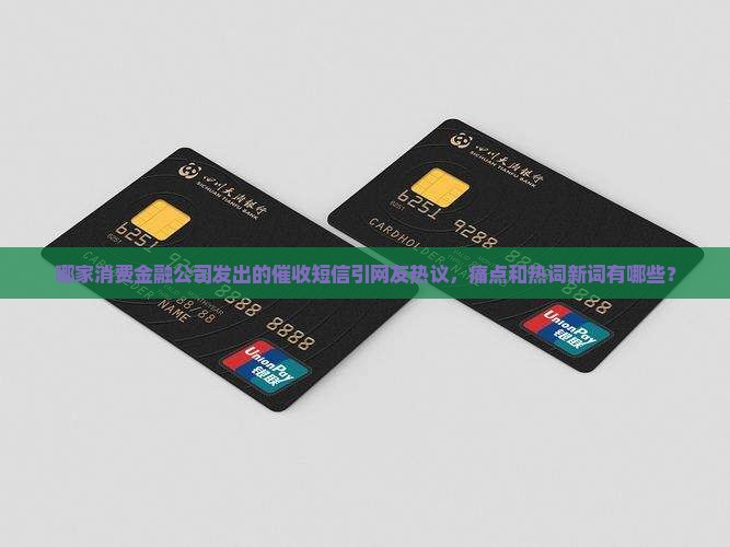 消费金融发的催收短信是哪家的公司