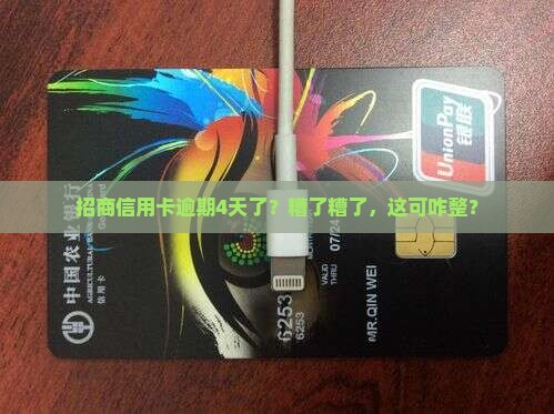 招商信用卡逾期四天怎么办应该及时处理