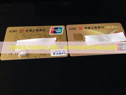 众安贷无力还款什么意思