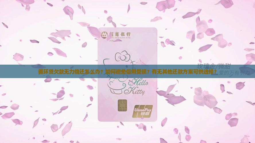 循环贷欠款无力偿还怎么办 循环贷欠款无力偿还怎么办