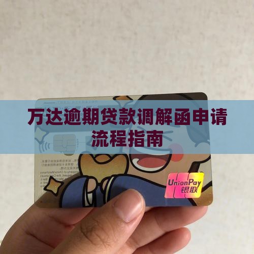 万达贷调解函怎么申请