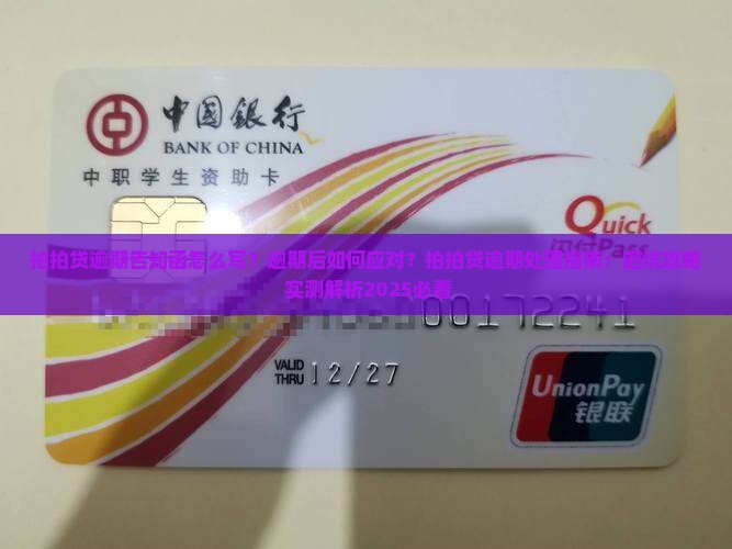 拍拍贷逾期告知函模板