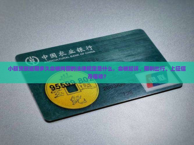 小额贷款逾期多久会被拘留的法律规定是什么