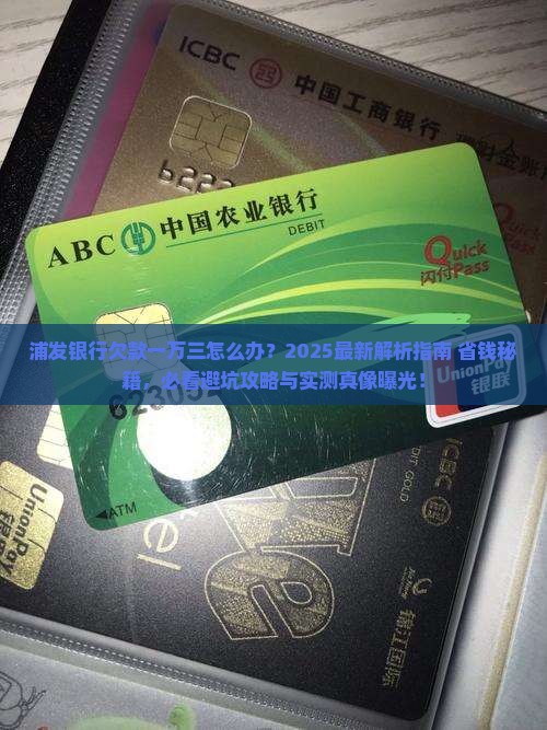 浦发银行欠款一万三怎么办